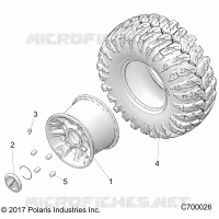 WHEELS, REAR