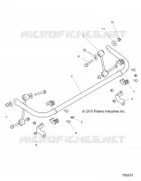 SUSPENSION, REAR STABILIZER BAR