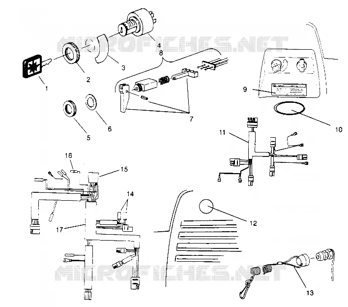 IGNITION   WIRE HARNESS XLT TOURING 0952857 AND  EUROPEAN XLT TOURING E95 (4929172917A010)