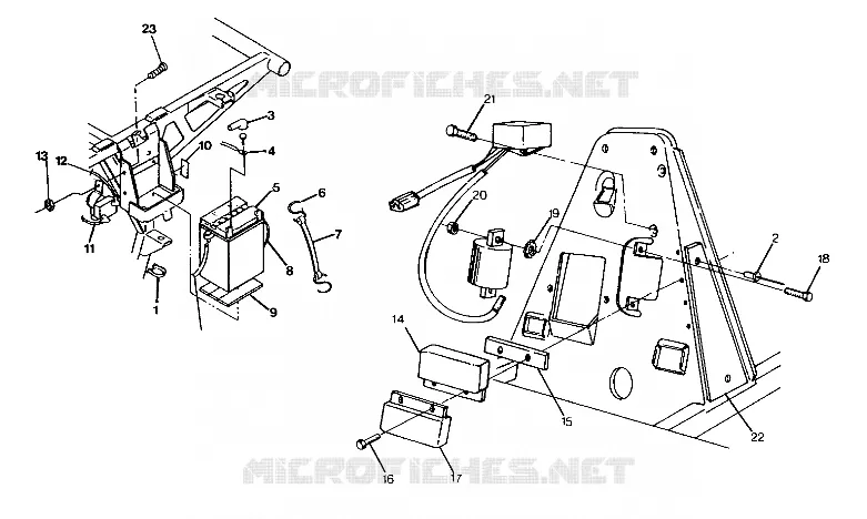 BATTERY BOX ASSEMBLY 250 4X6 / W928627 (4922902290037A)