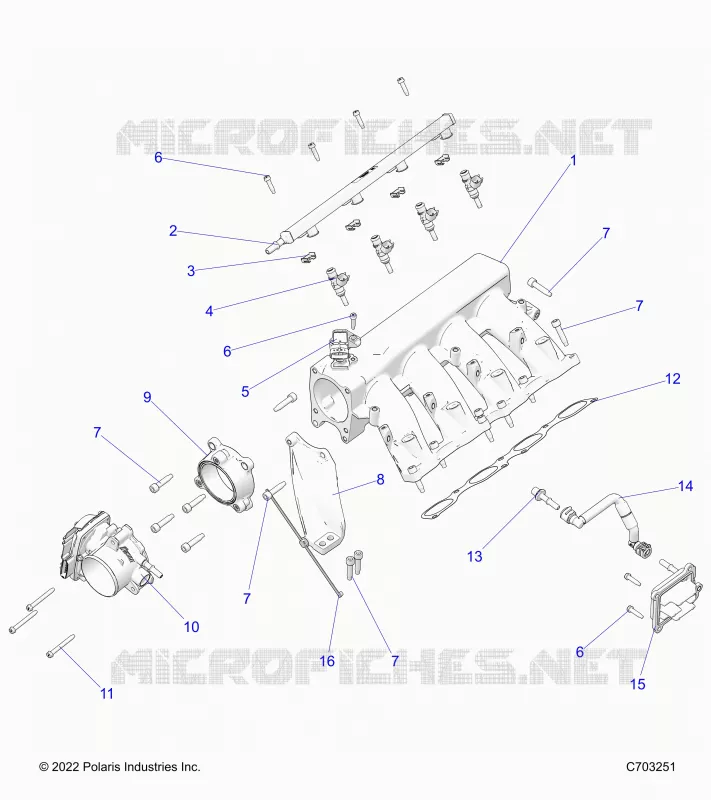 INTAKE MANIFOLD, FUEL RAIL AND RELATED