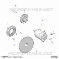 STARTER AND DRIVE