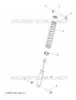 SUSPENSION, FRONT SHOCK