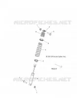 SUSPENSION, REAR SHOCK MOUNTING