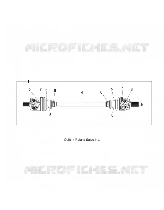 DRIVE TRAIN, FRONT HALF SHAFT