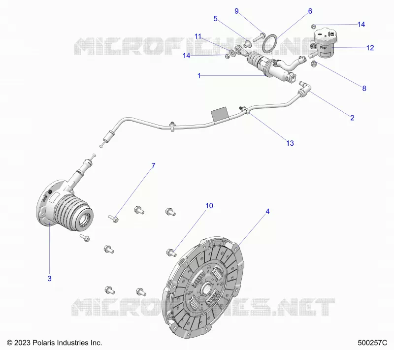 DRIVE TRAIN, CLUTCH MANUAL- T24AAPGD (500257C)