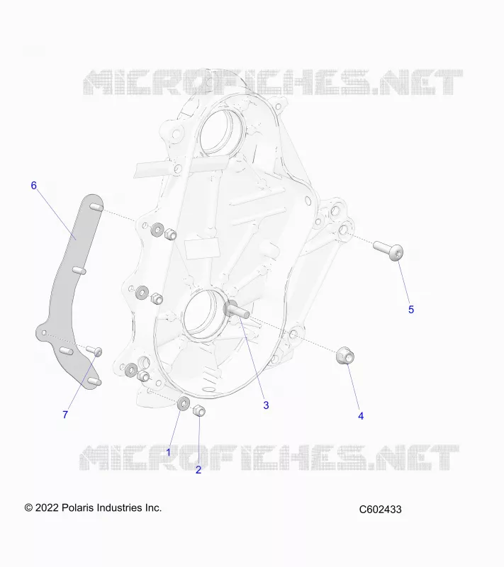DRIVE TRAIN, CHAINCASE MOUNTING