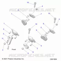 ENGINE, MOUNTING & LONG BLOCK