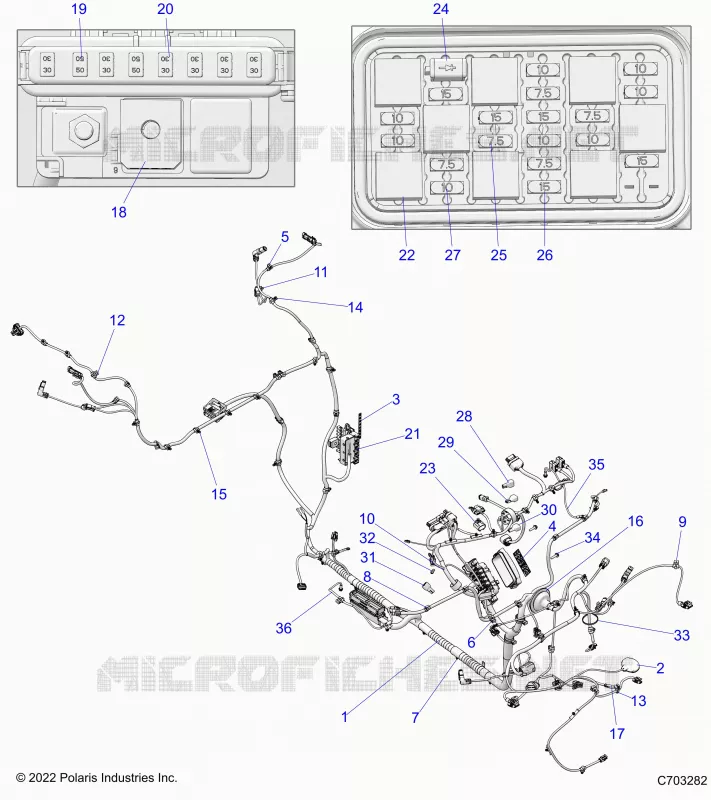ELECTRICAL, WIRE HARNESS, CHASSIS