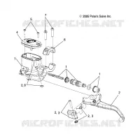 CONTROLS, LH MASTER CYLINDER