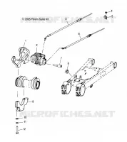 BRAKE REAR CALIPER MOUNTING