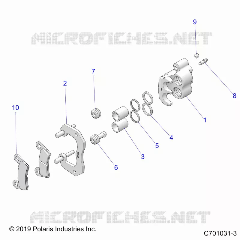 BRAKES, REAR CALIPER