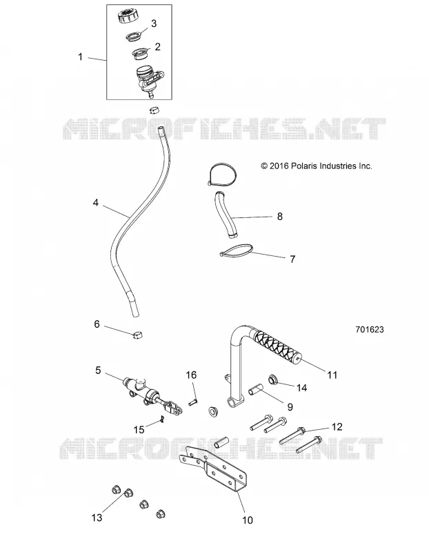 BRAKES, SECONDARY BRAKE