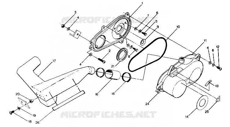 CLUTCH COVER ASSEMBLY (4913521352023A)