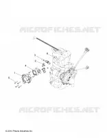 ENGINE, THROTTLE BODY AND FUEL RAIL