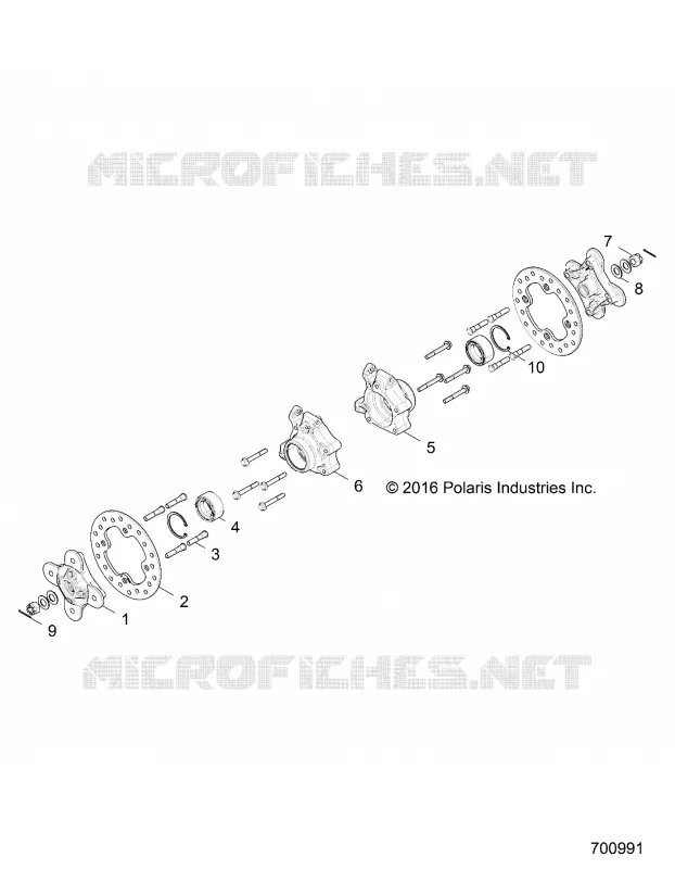 SUSPENSION, REAR CARRIER AND HUB