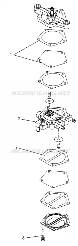 FUEL PUMP SLX 780 B964287 (4937443744C009)