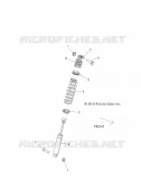 SUSPENSION, REAR SHOCK MOUNTING