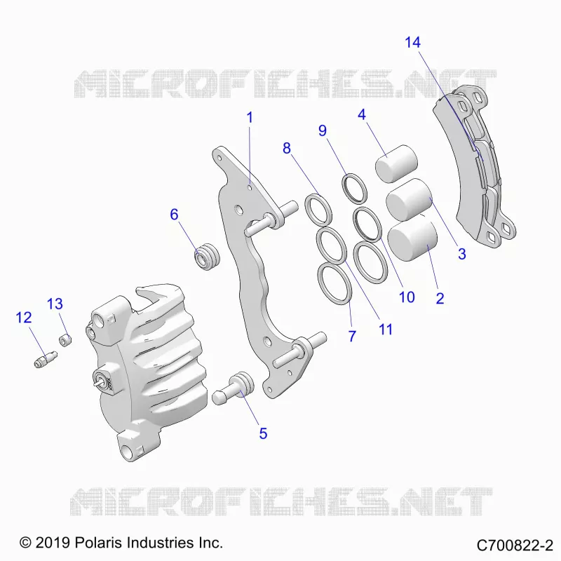 FRONT BRAKE CALIPER