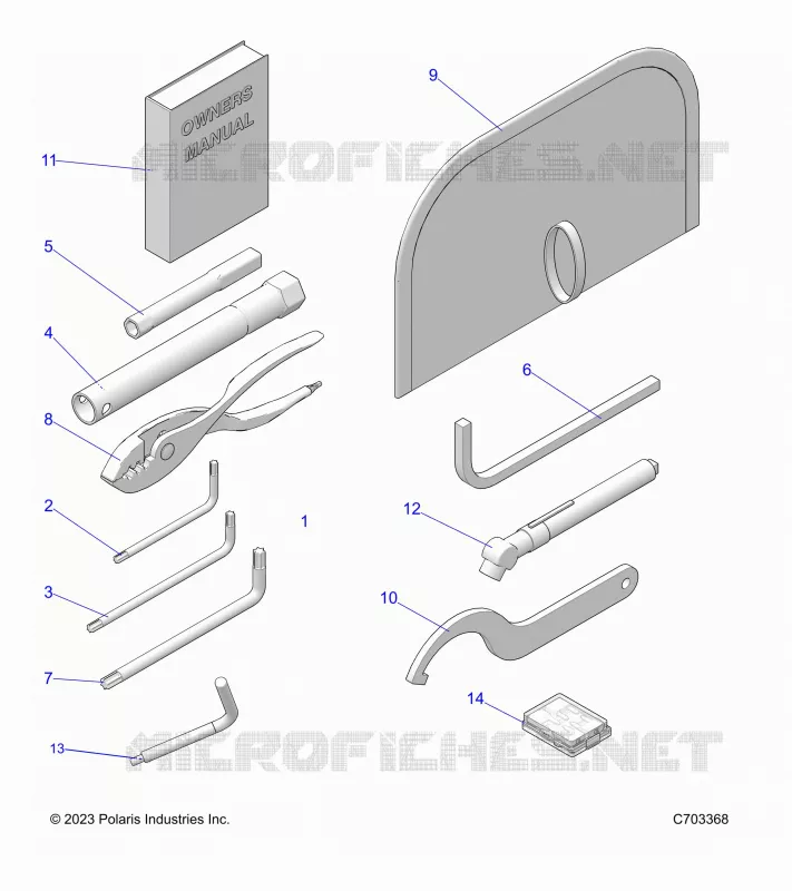 REFERENCE, OWNERS MANUAL AND TOOL KIT