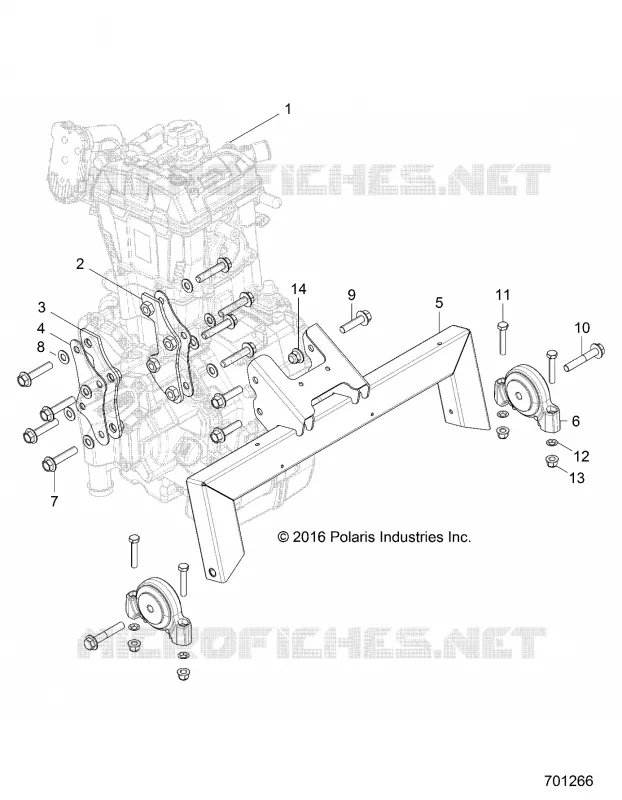 ENGINE, ENGINE MOUNTING