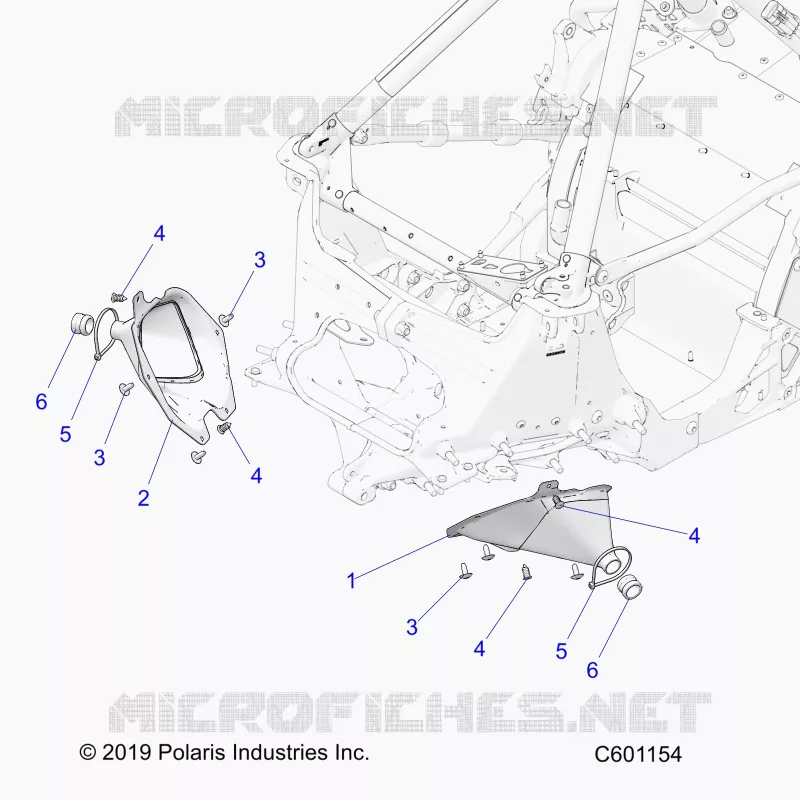CHASSIS, TIE ROD BOOT ASM.