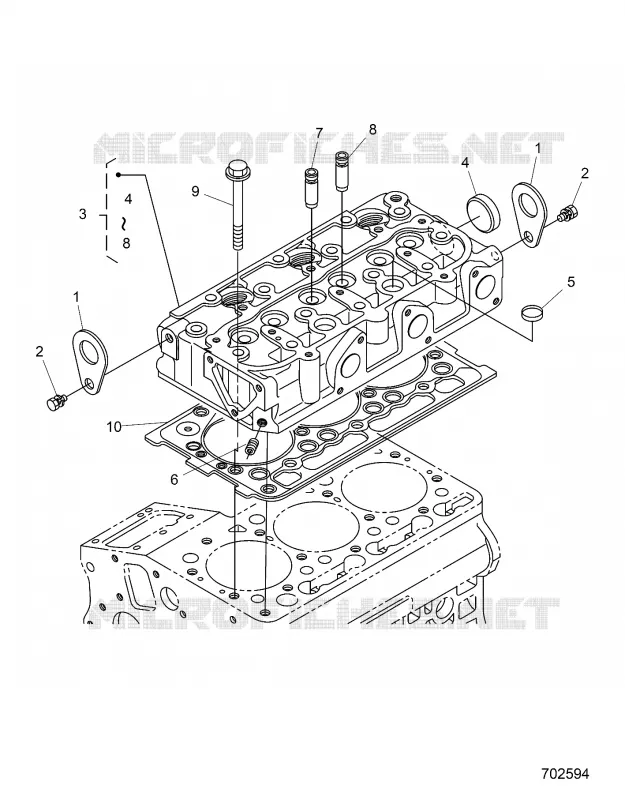 ENGINE, CYLINDER HEAD
