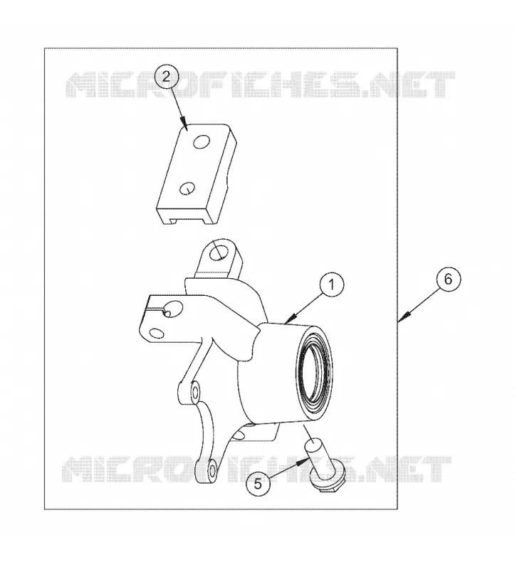 LEFT KNUCLE OFFSET EXTENSION