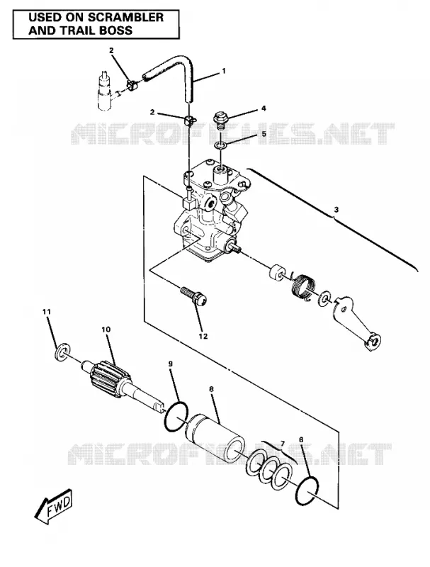OIL PUMP ASSEMBLY (4910981098046A)