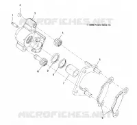 BARKE CALIPER, REAR