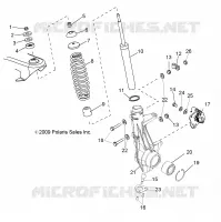 SUSPENSION, FRONT STRUT 