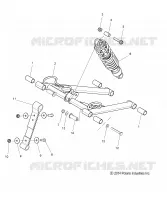 SUSPENSION, FRONT TORQUE ARM