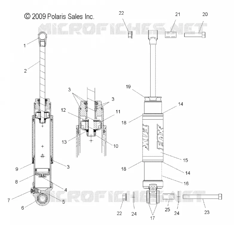 REAR TRACK SHOCK (7043177)