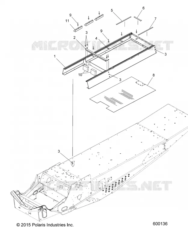 CHASSIS, SEAT RISER