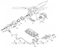 REAR BRAKE SPORTSMAN 400L W97AC38C (4939673967C005)