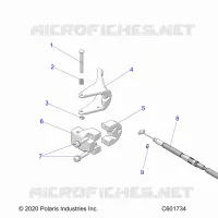 ENGINE, THROTTLE ASM.