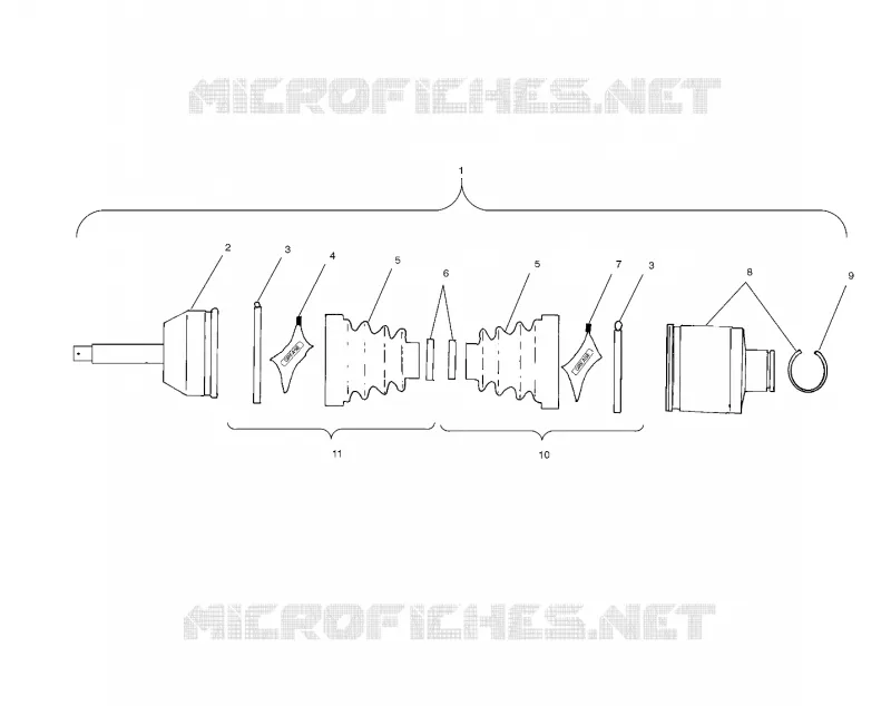 REAR DRIVE SHAFT