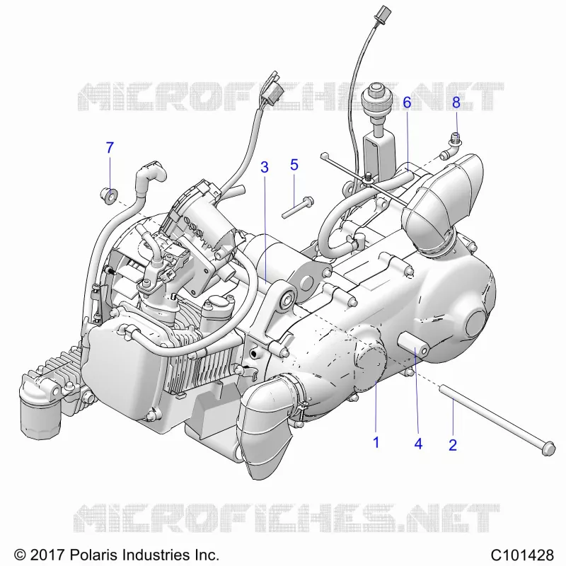 ENGINE, ENGINE AND TRANSMISSION MOUNTING