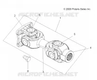 DRIVE TRAIN, PROP SHAFT, REAR