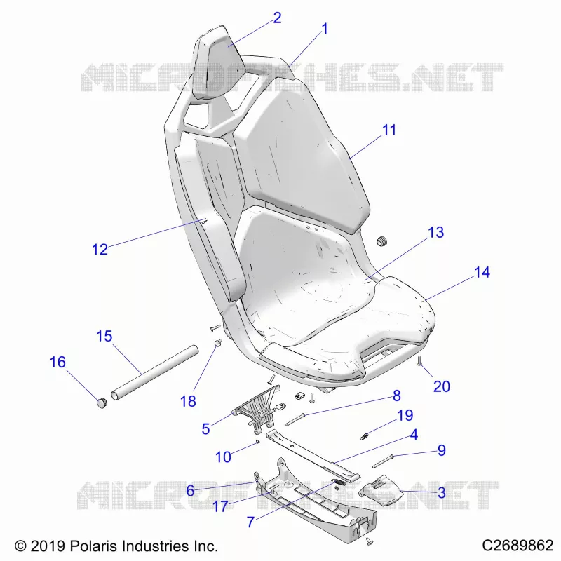 SEAT ASM.- Z24GAE92A/92B (C2689862)