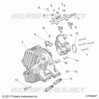 ENGINE, AIR INTAKE MANIFOLD, THROTTLE BODY, FUEL RAIL