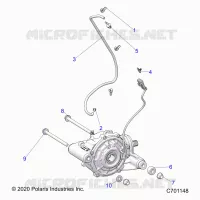 DRIVE TRAIN, FRONT GEARCASE