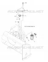 SNOW BLOWER HYDRAULIC CIRCUIT