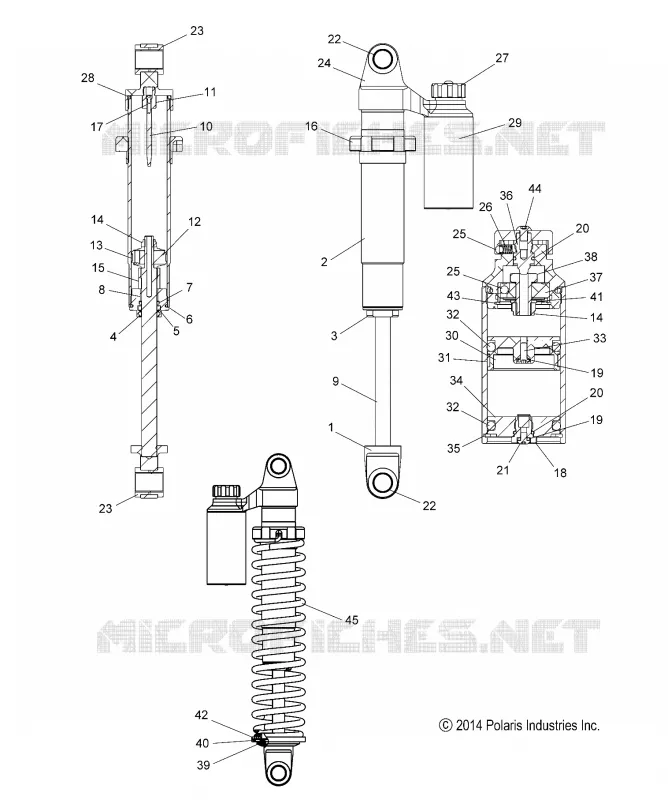 REAR TRACK SHOCK (7043959)