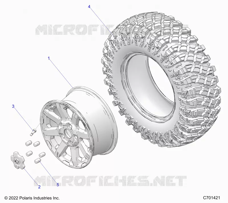 WHEELS, FRONT