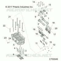 CYLINDER HEAD AND VALVES