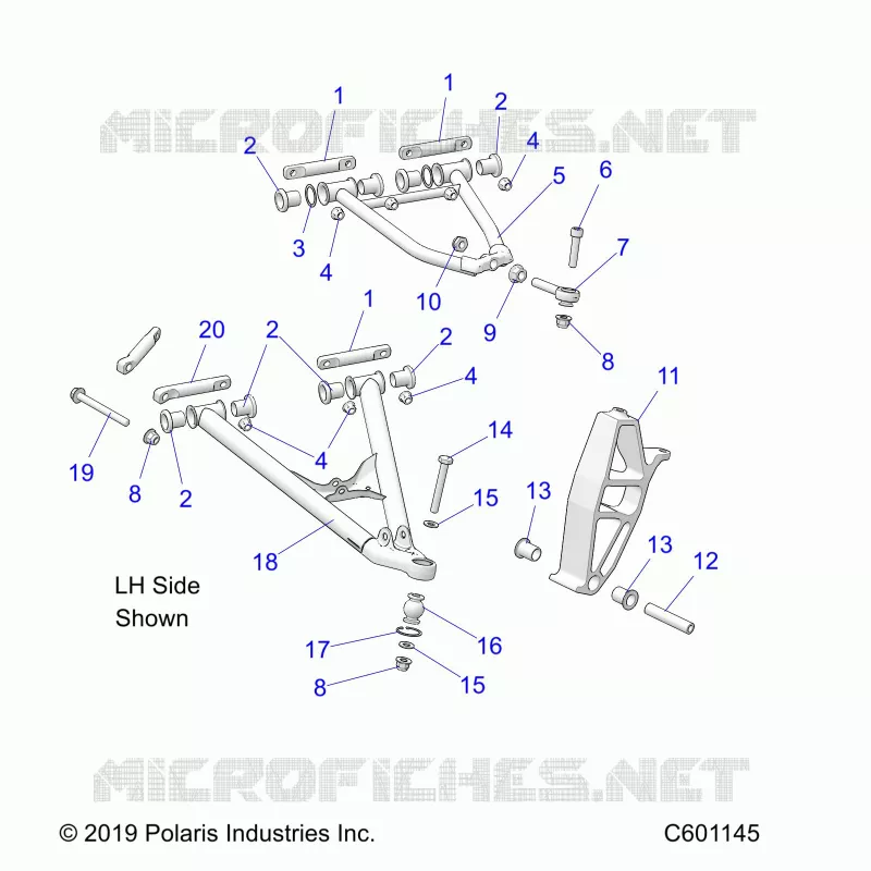 FRONT WISHBONES