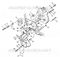 GEARCASE   BRAKE MOUNTING TRAIL BLAZER W98BA25C (4945464546B012)