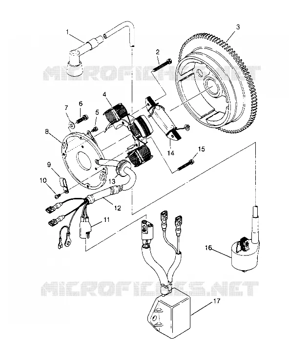 MAGNETO ASSEMBLY TRAIL BLAZER W947221 (4926832683C007)