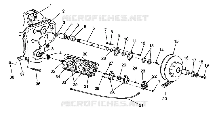 DRIVE SHAFT ASSEMBLY WIDETRAK LX 0942064 (49250425040015)